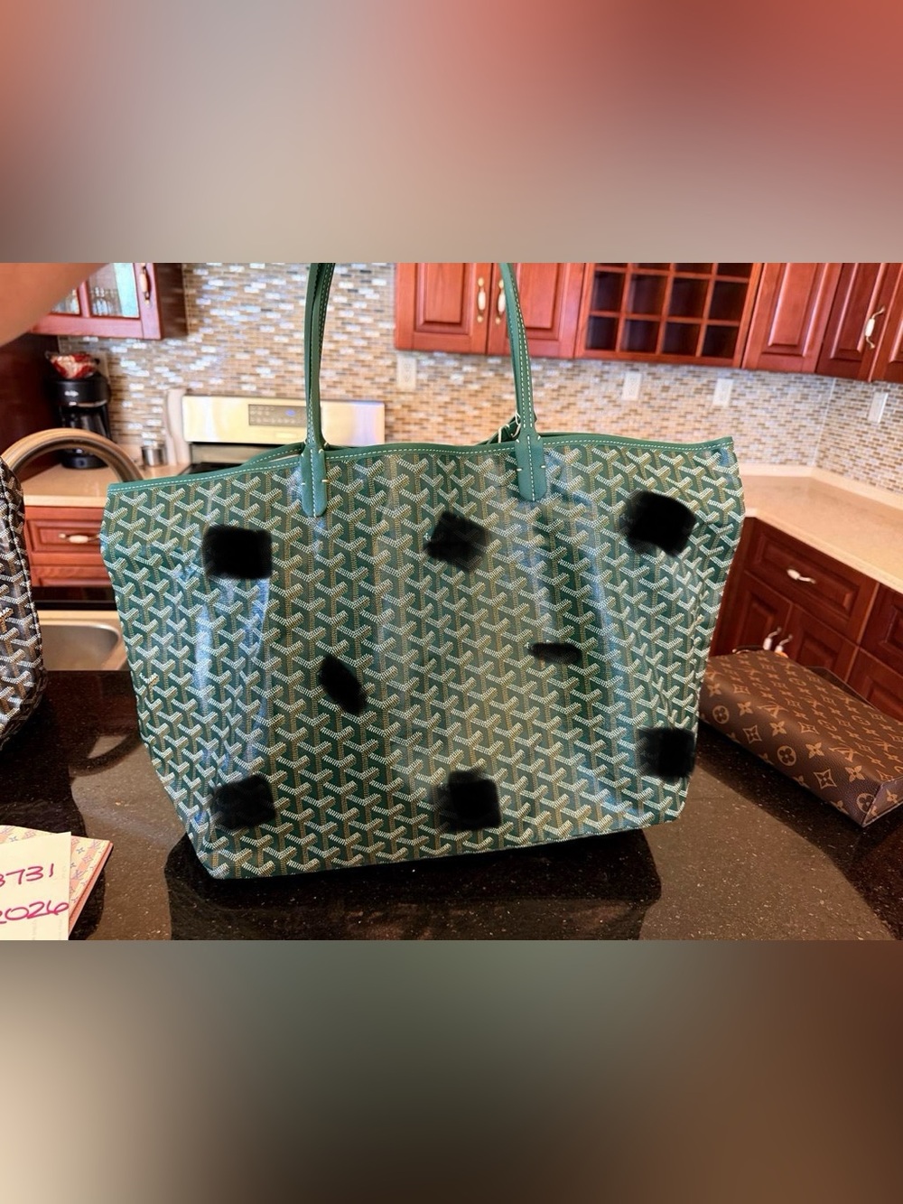 Green Tote Bag